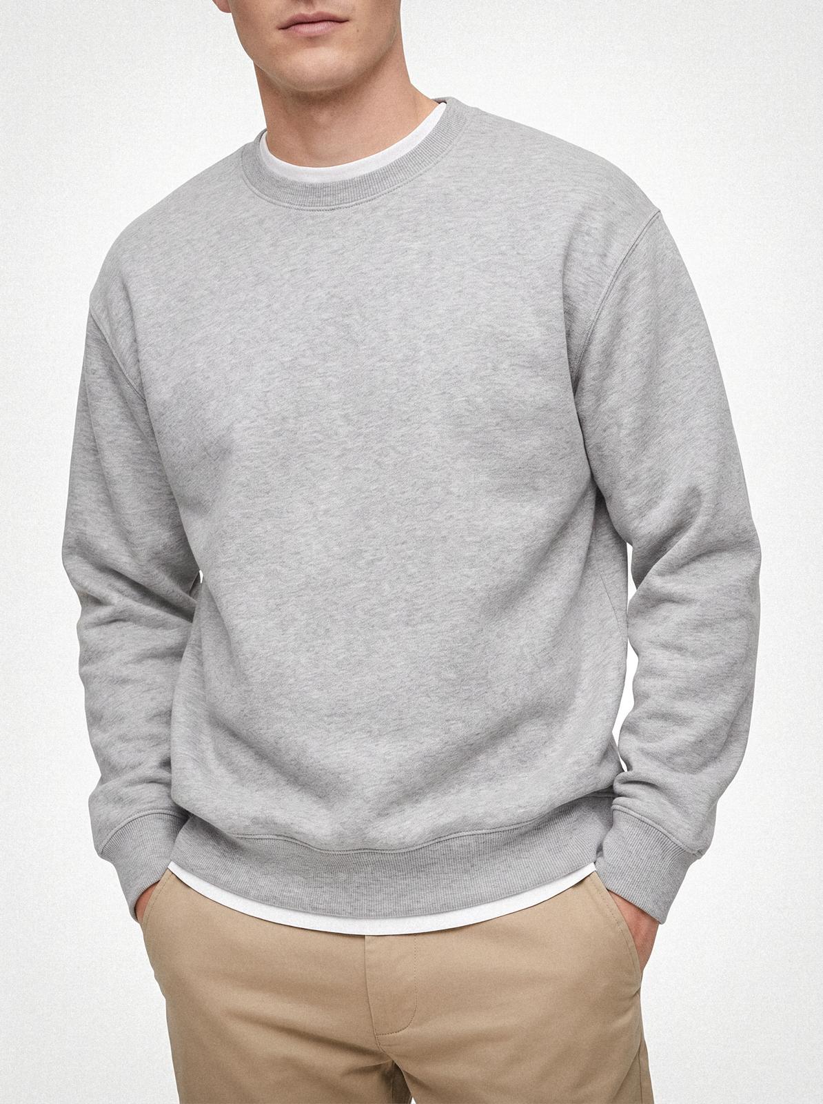 Organic Cotton Crew Sweater