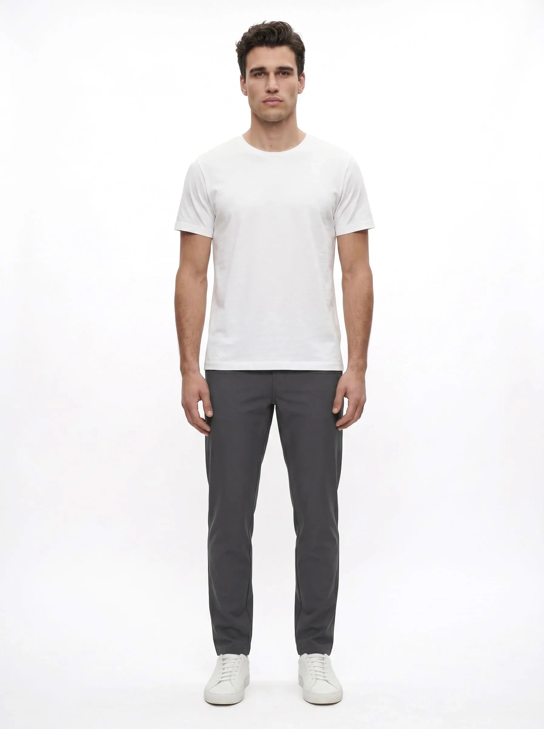 Chino super elasticizzato Bonflex™ – Vestibilità slim atletica — Confezione da 2