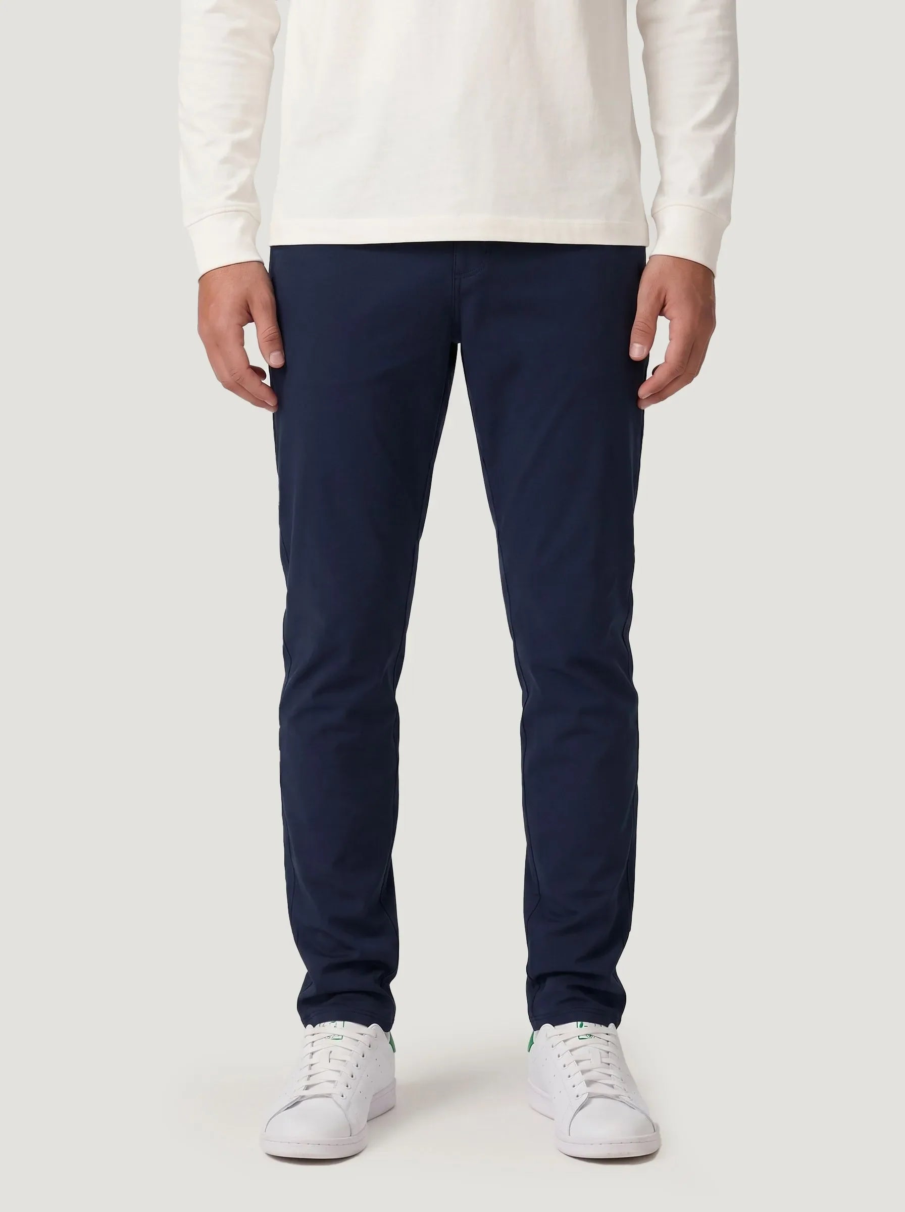 Chino super elasticizzato Bonflex™ – Vestibilità slim atletica — Confezione da 2
