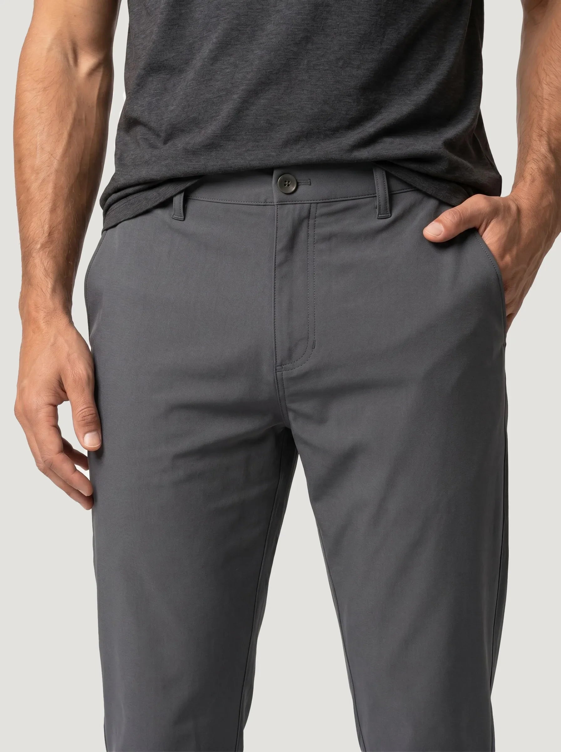 Bonflex™ Stretch Chino Trousers - Classic Fit — 2-Pack