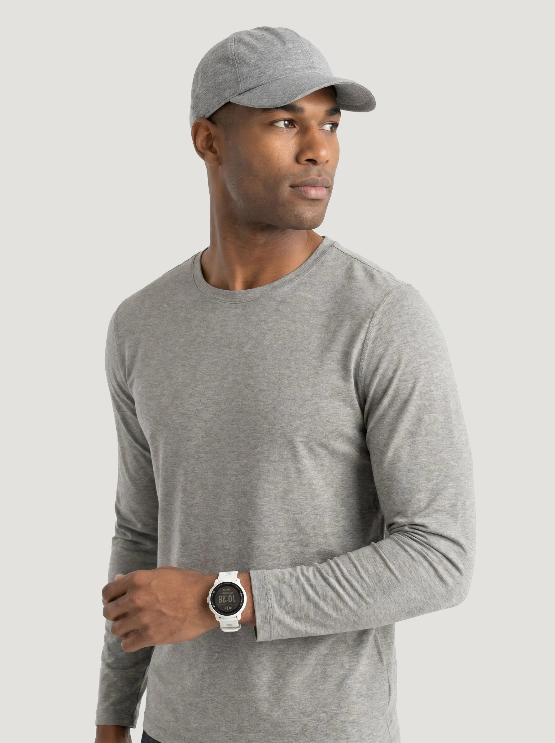 Camiseta de manga larga y cuello redondo AirPace™ Performance — Pack de 3