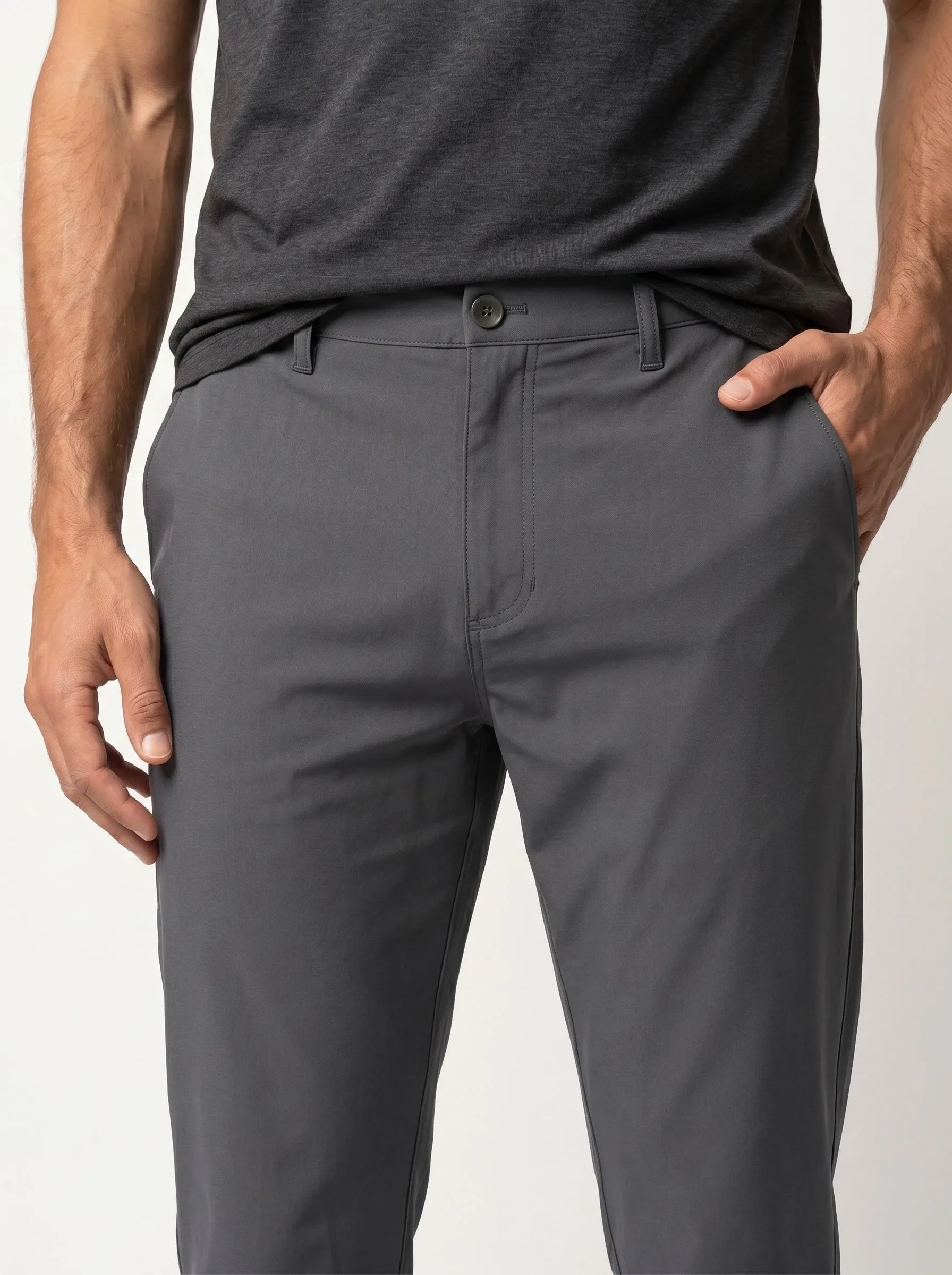 Bonflex™ Stretch Chino Trousers - Classic Fit — 2-Pack