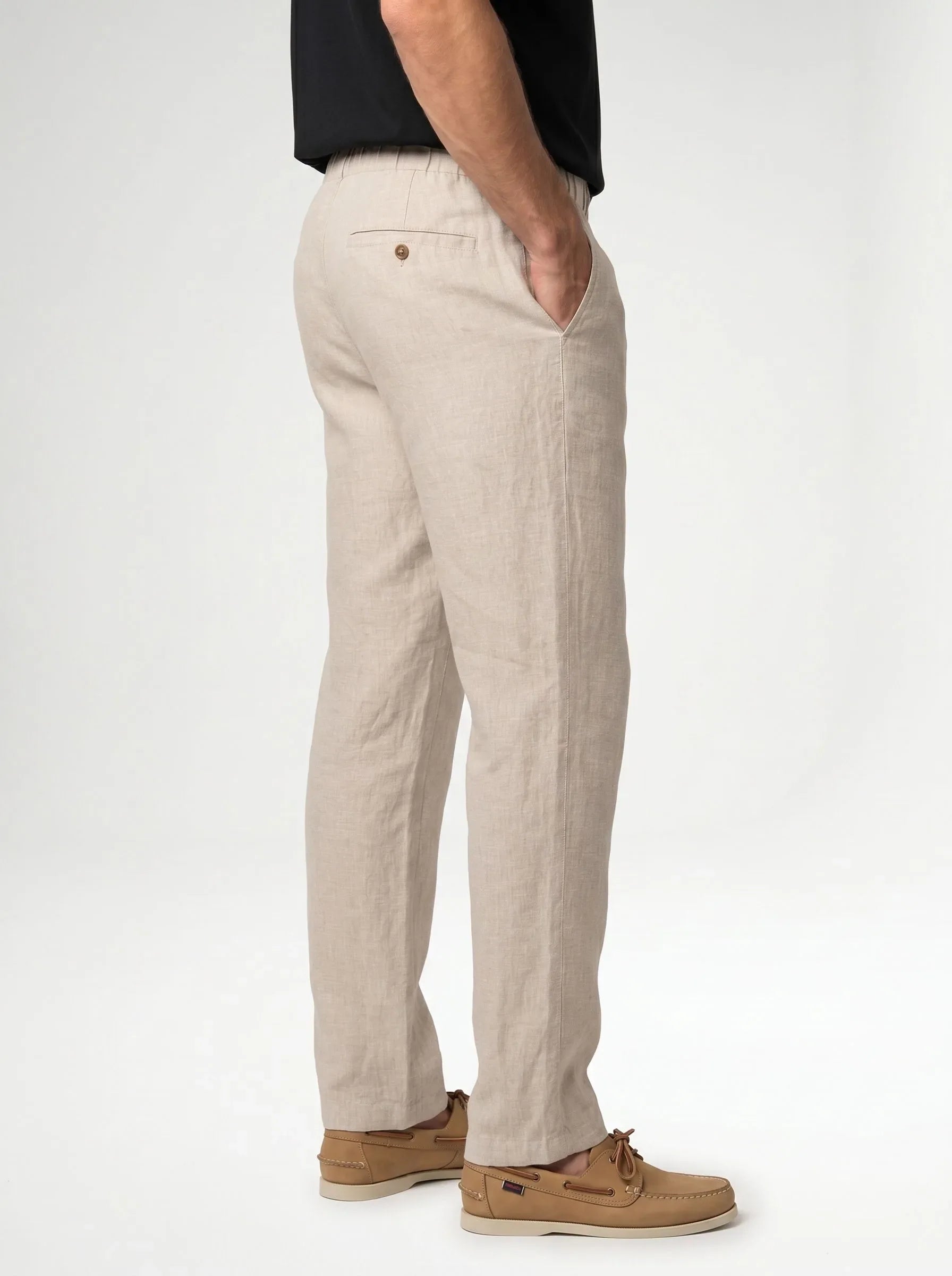 100% European Linen Dress Pants — 2-Pack