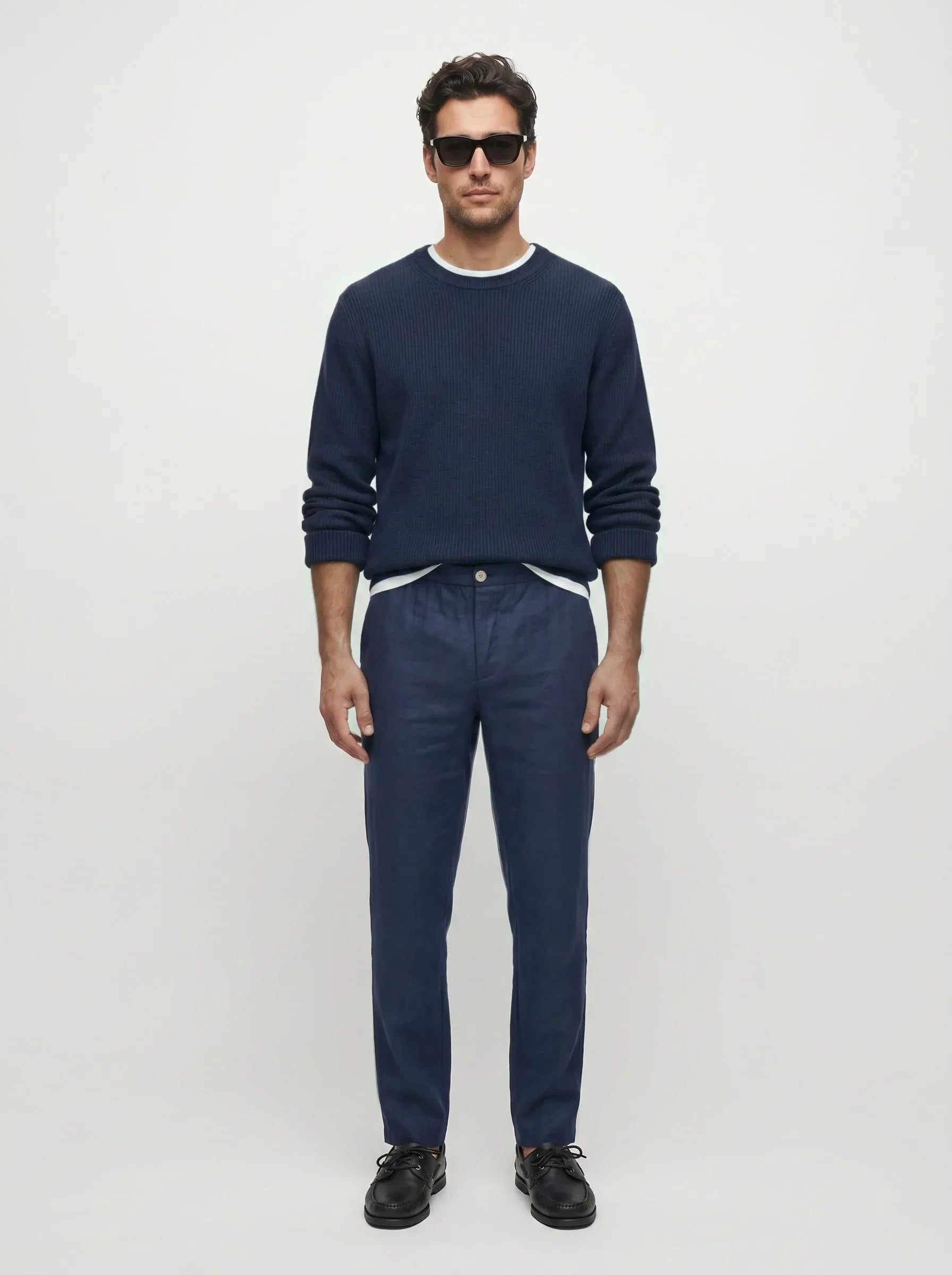 100% European Linen Dress Pants — 2-Pack