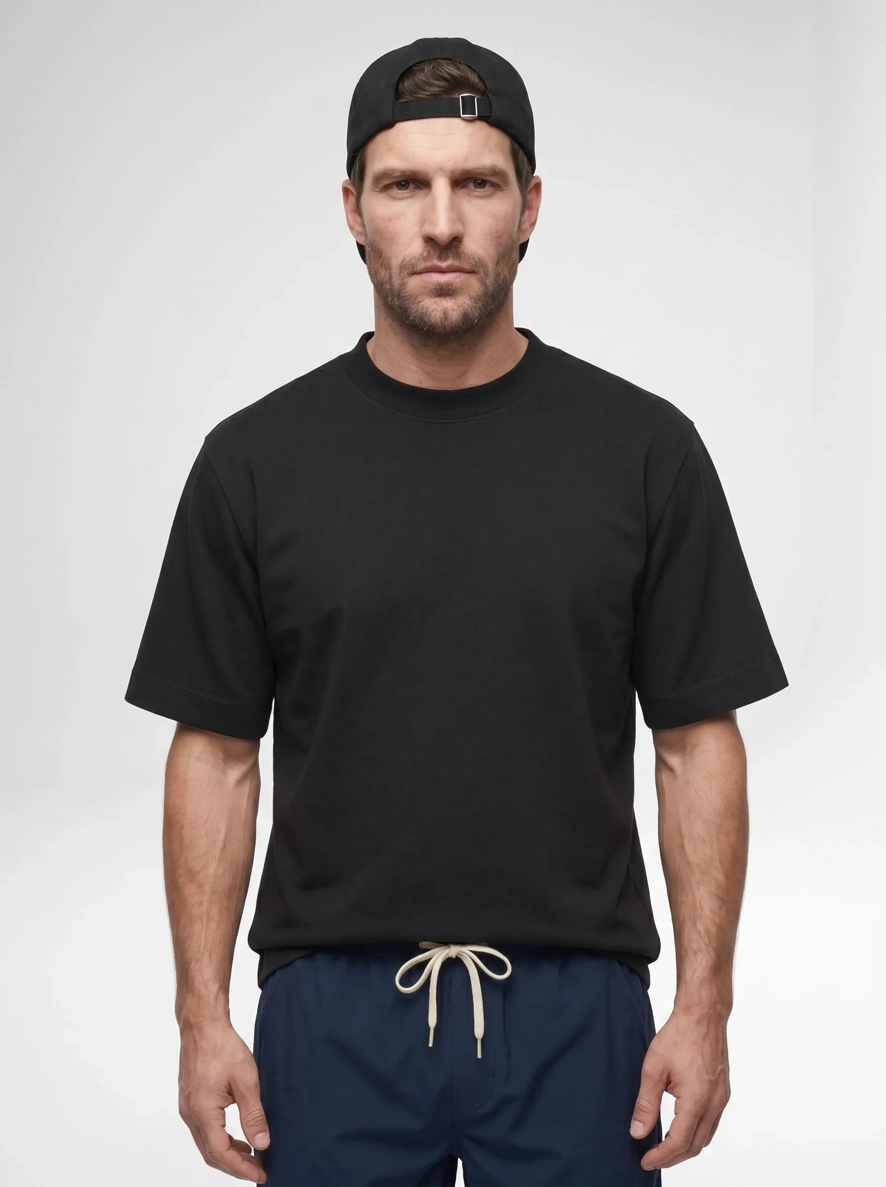 100% Organic Cotton Heavyweight Crew Tee — 3-Pack