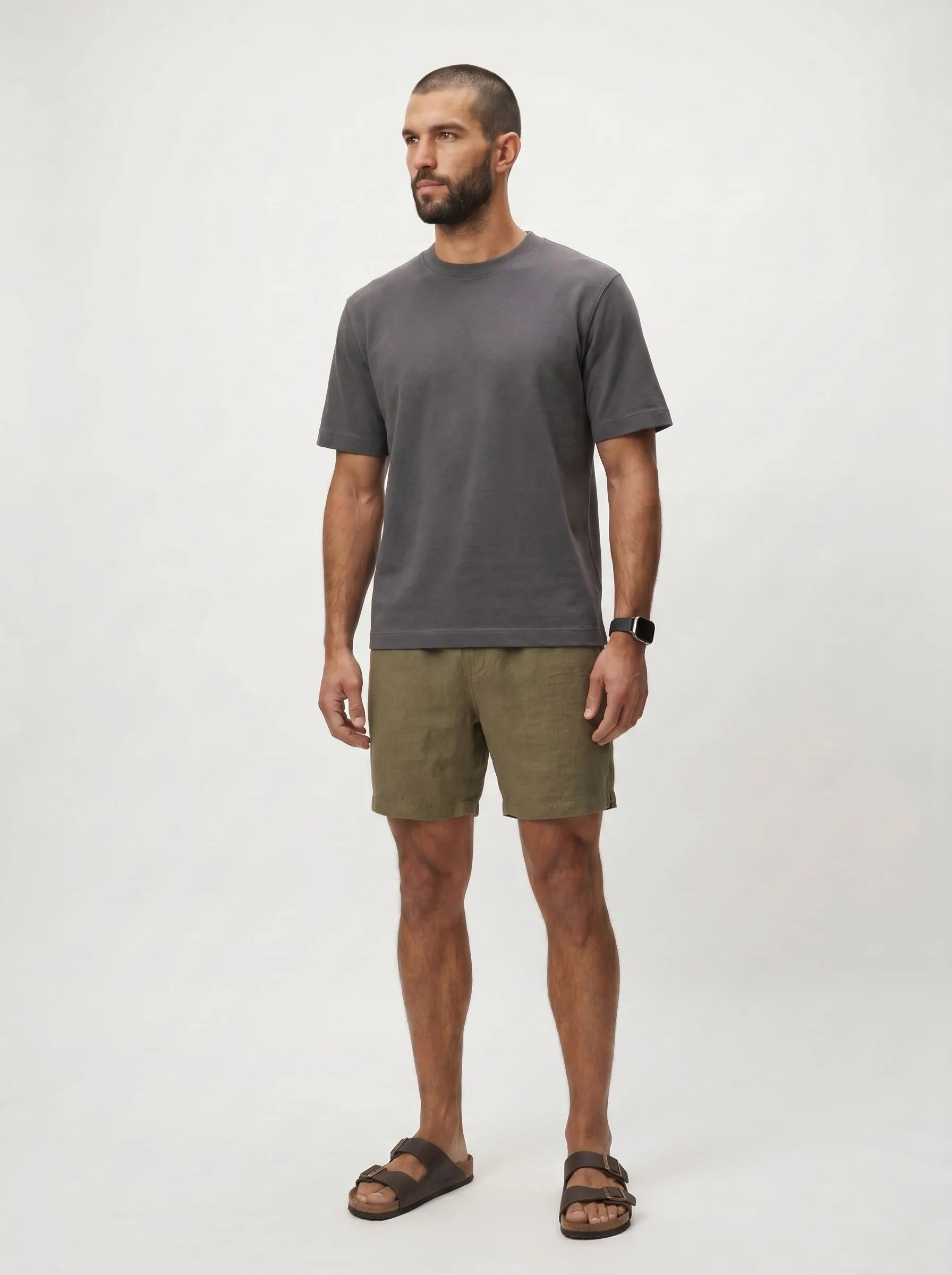 100% Organic Cotton Heavyweight Crew Tee