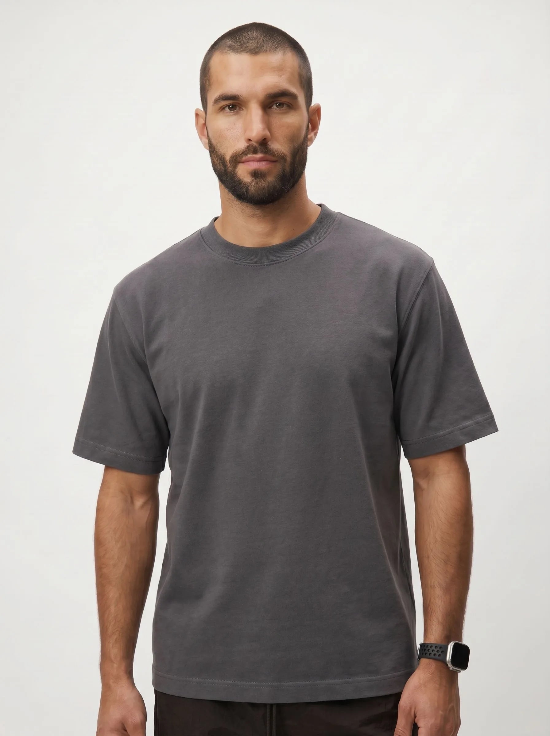 100% Organic Cotton Heavyweight Crew Tee