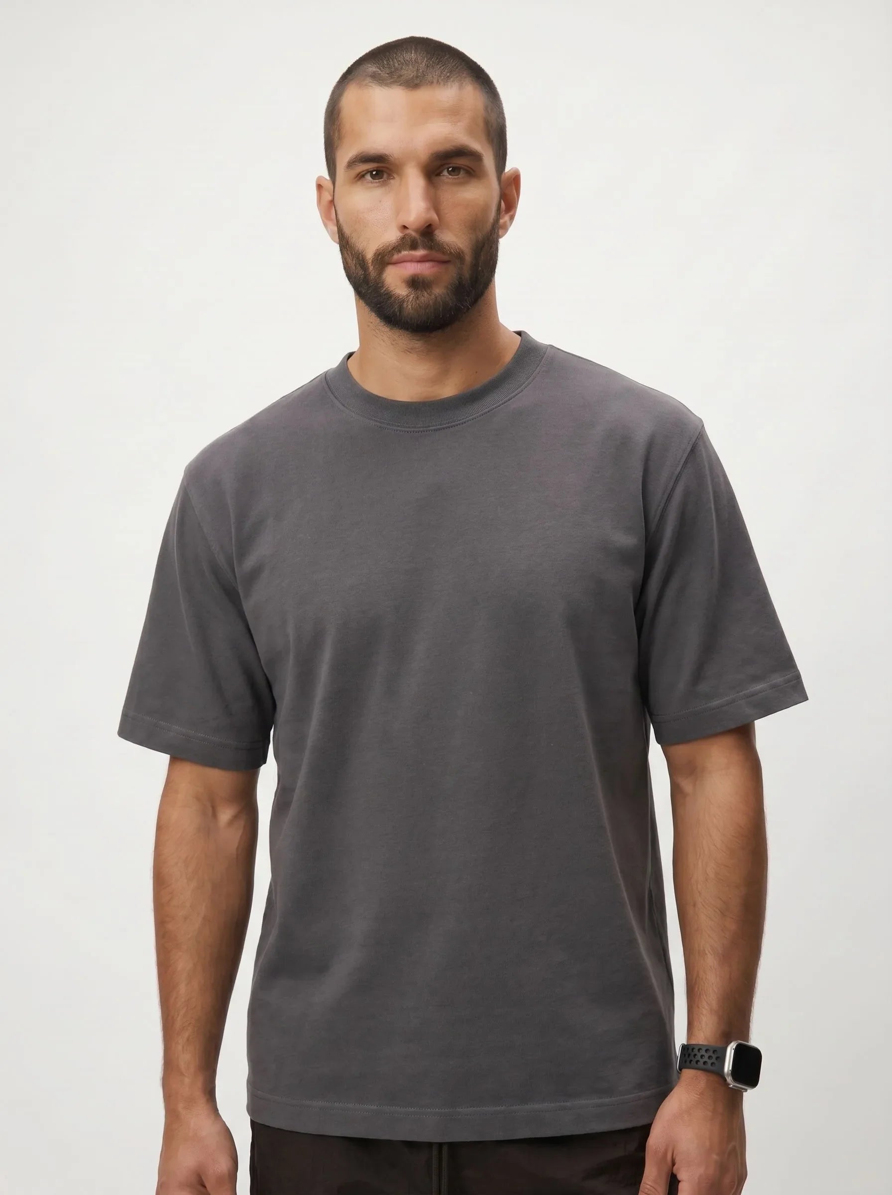 100% Organic Cotton Heavyweight Crew Tee — 3-Pack