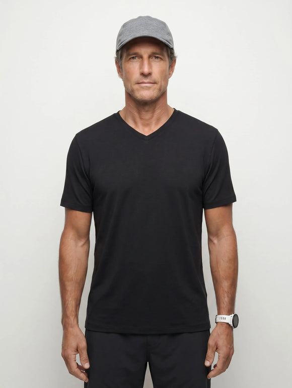 BVM TP TEE 006 BLK 04 half body front alt