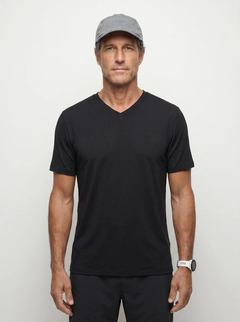 T-shirt con scollo a V AirPace™ Performance — Confezione da 3