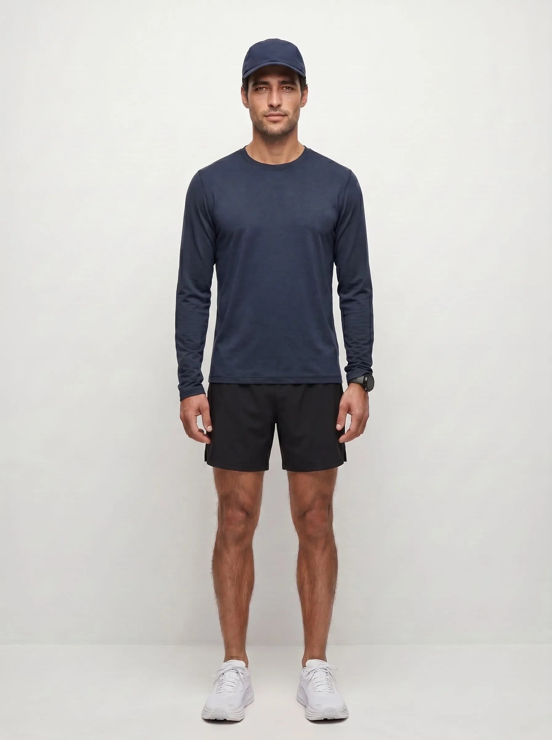 FlowBlend™ Active Long Sleeve Crew — 3-Pack