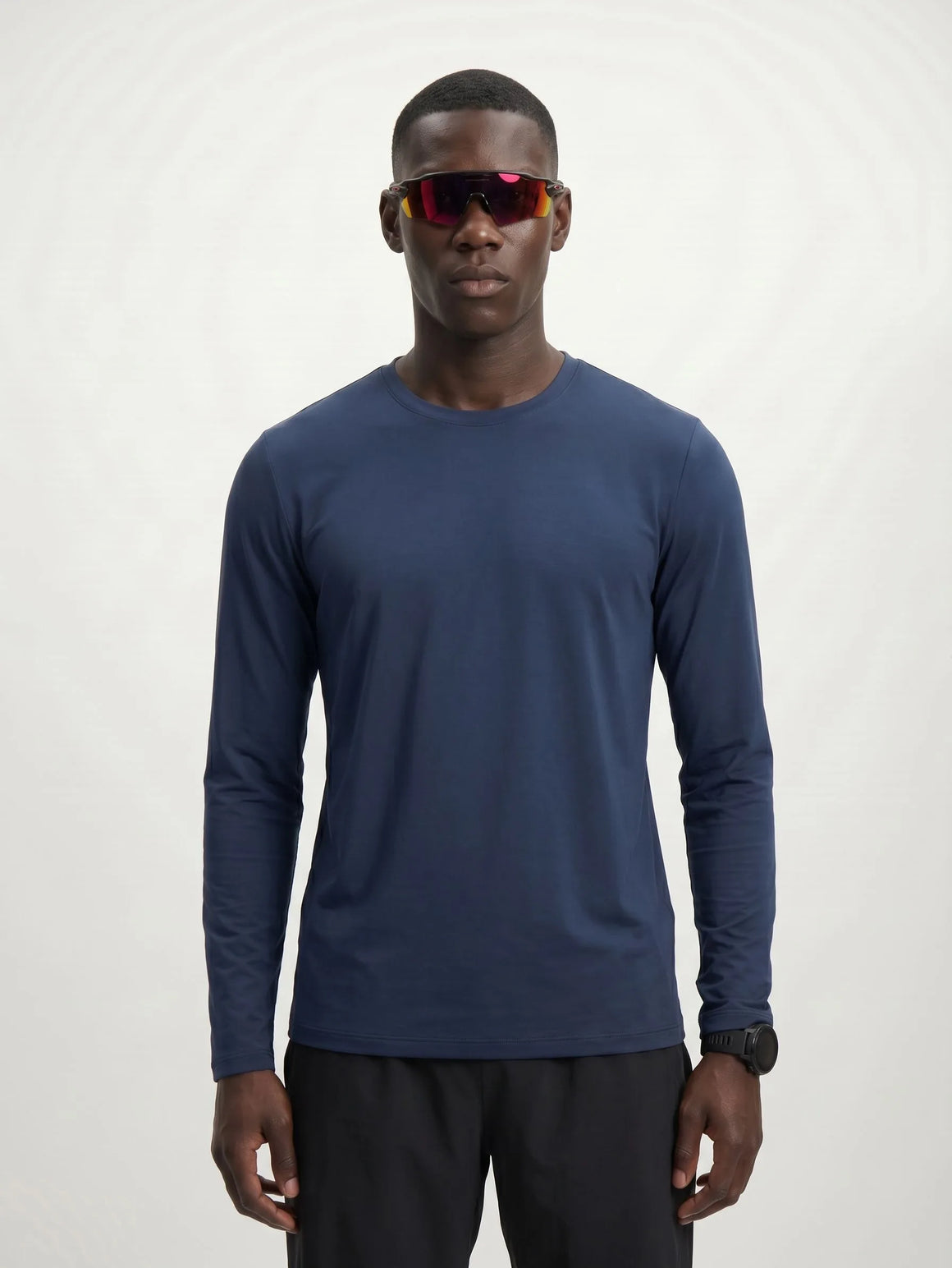 T-shirt performance à manches longues et col rond AirPace™