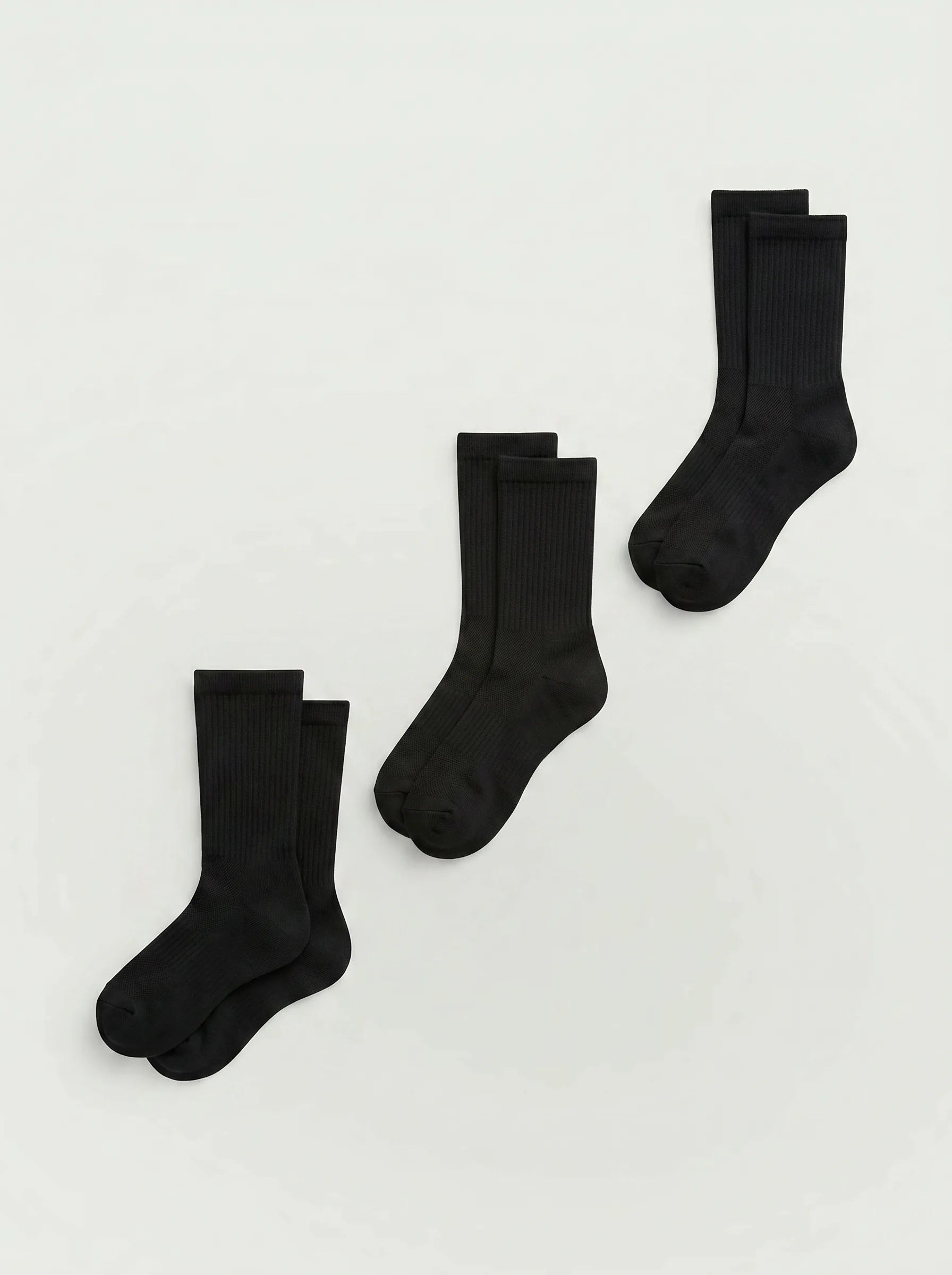 Supima® Cotton Crew Socks 3-Pack