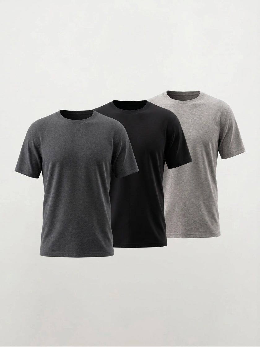 T-Shirt Performance AirPace™ Girocollo — Confezione da 3